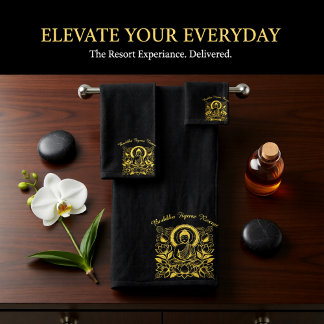 Buddha Amid Lotus Flowers