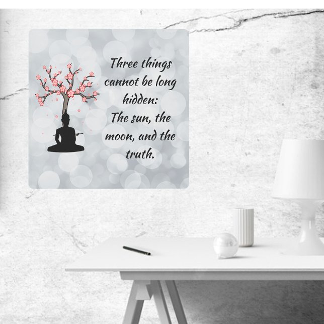 Buddha Proverb Poster Metal Art Print (Subido por el creador)