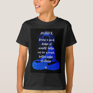BuddhaToday Tarot Camiseta Buddah Serie -Justicia 