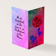 BuddhaToday V1 - 4 tarjetas de "libro de mensajes"