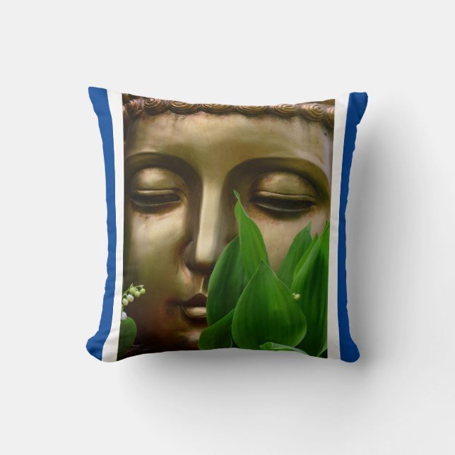 BuddhaToday V2 Almohada de la Paz #2 con cita (Anverso)