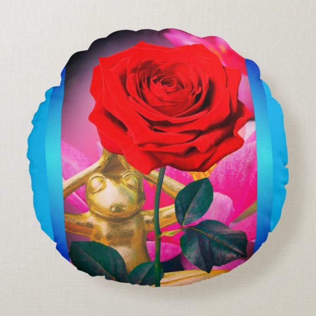BuddhaToday V3.blu #5 Flor de Rana Almohada (Anverso)