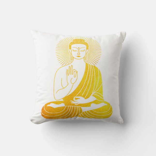 BuddhaToday V4 Almohada de la Paz #1.1 - Buddha al (Anverso)