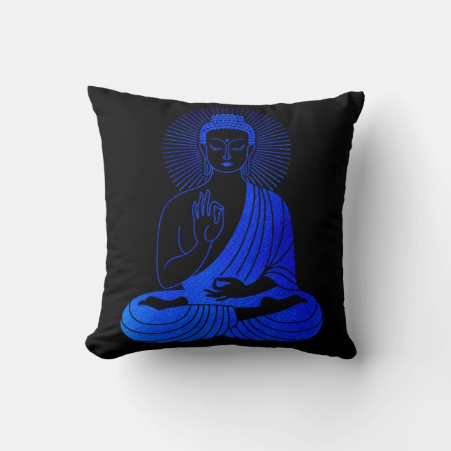 BuddhaToday V5 Almohada de la Paz #1 - Buda de Med (Anverso)