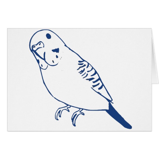 Budgerigar (Anverso (Horizontal))