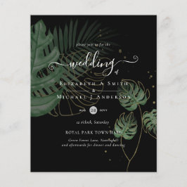 BUDGET Hojas de Palma de Isla Tropical Boda de Pl