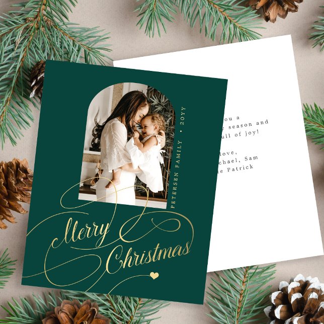 Budget Merry Christmas, elegante tarjeta de vacaci (Subido por el creador)