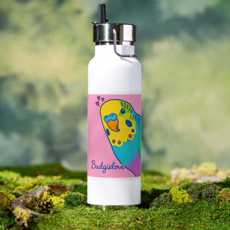 Budgielove Hidratación - botella de agua