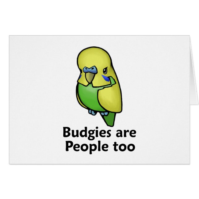 Budgies es gente también (Anverso (Horizontal))