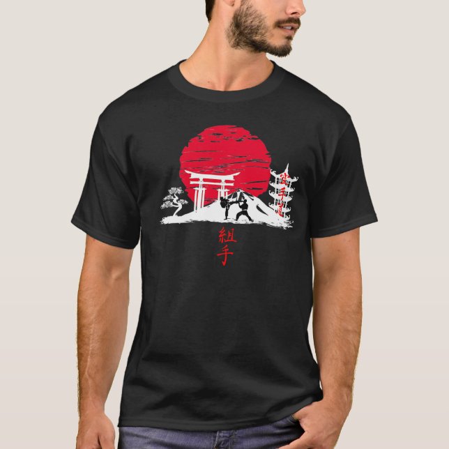 Budo Soul - Camiseta espiritual Karate Kumite (Anverso)