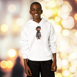 Buen chico Navidades Elf Boy's Hoodie