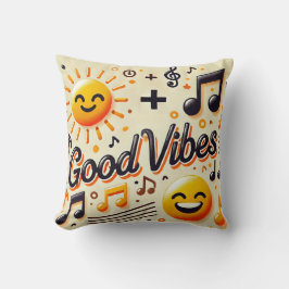 ☀️ + 🎶 = BUEN Cojín decorativo DE VIBOS
