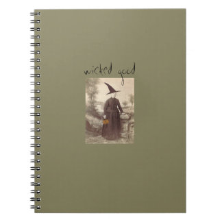 "Buen " cuaderno travieso de la bruja de la granja