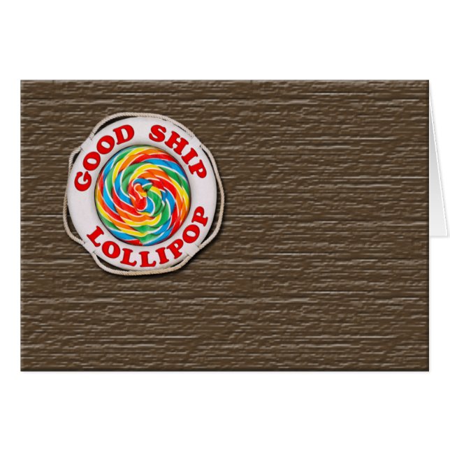 Buen Lollipop de la nave… (Anverso (Horizontal))