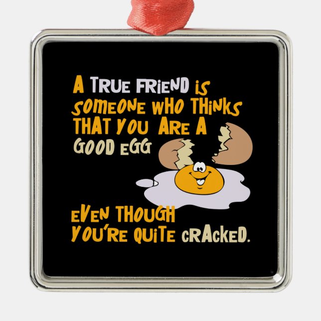 Buen ornamento del huevo (Frente)