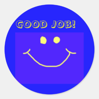 Buen Pegatina de Trabajo