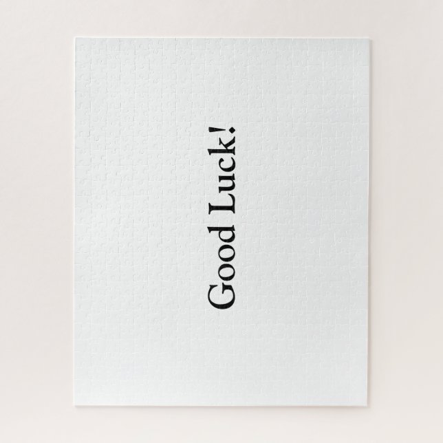 ¡Buen Puzzle De Suerte! (Vertical)