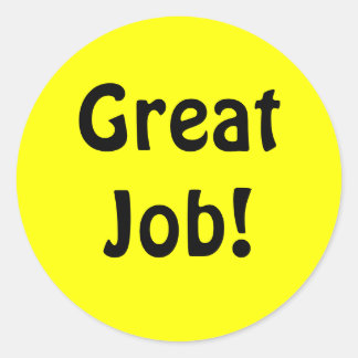 ¡Buen trabajo! PEGATINA REward