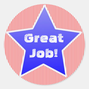 ¡Buen trabajo! Pegatinas galardonados