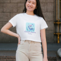 Buena camiseta con encanto - ¡Ambos lados - Person