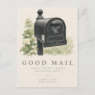Buena Correo Caracol Tarjeta Postal
