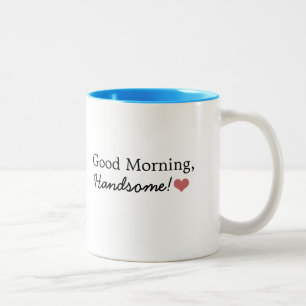 ¡Buena mañana, hermosa! Taza de café
