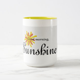¡Buena mañana, sol! taza
