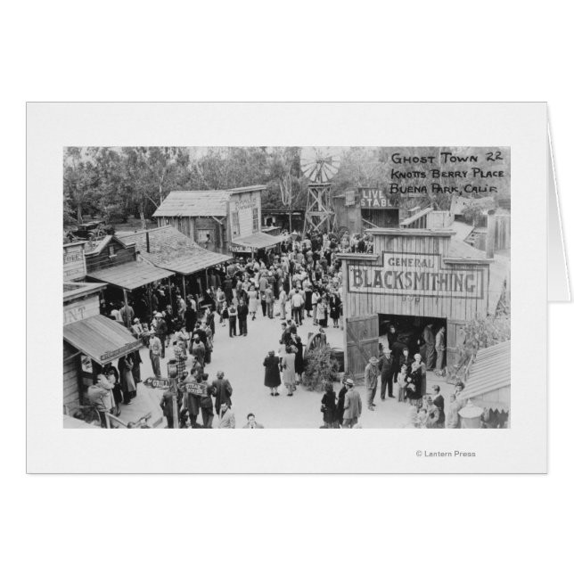 Buena Park, California Knotts Berry Place Ghost (Anverso (Horizontal))