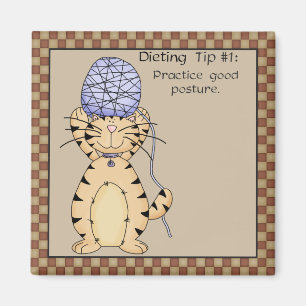 Buena postura - imán frigorífico