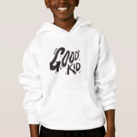 Buena sudadera con capucha para niños y adolescent