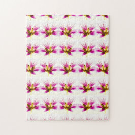 ¡Buena Suerte Rompecabezas Floral Rosa!