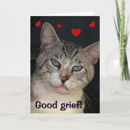 Buena tarjeta de El día de San Valentín de duelo p