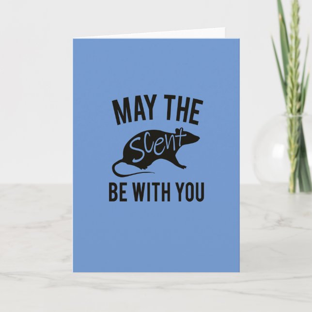 Buena tarjeta de felicitación de Barn Hunt (Anverso)