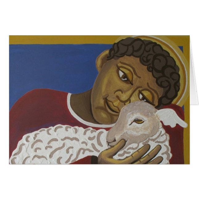 Buena tarjeta de pastor (Anverso (Horizontal))