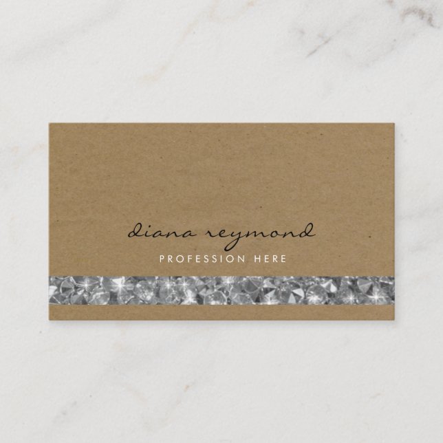 buena tarjeta profesional de negocios + banda de d (Anverso)