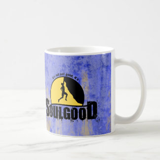 Buena taza de café de la escalada del alma