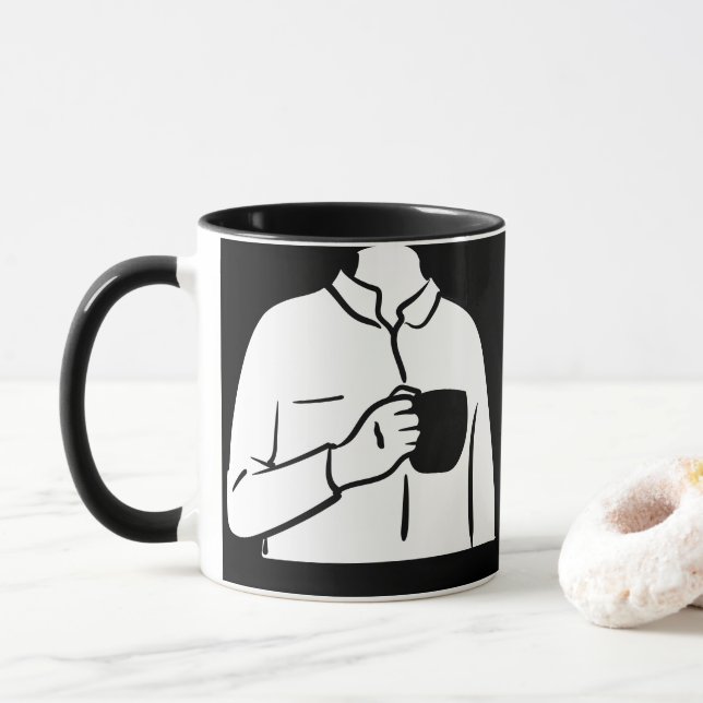 Buena taza de Joe mug (Con donut)
