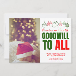 Buena voluntad para todas las tarjetas de fotos