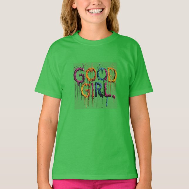 BUENAS CAMISETAS DE ESTILO CHICA (Anverso)