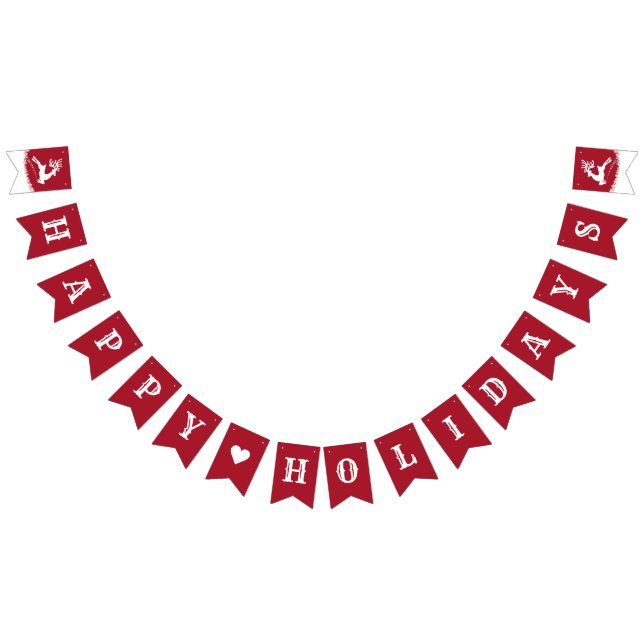 BUENAS FIESTAS bandera de golpe ligero (Todo)