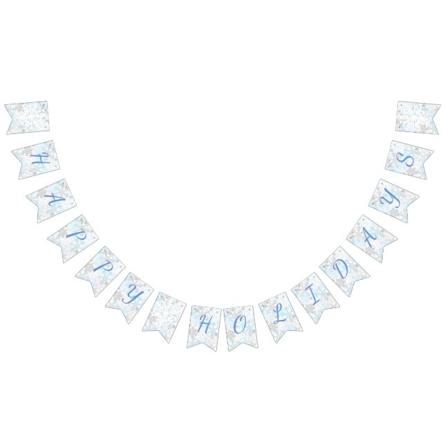 Buenas fiestas copos de nieve - banderas del (Todo)