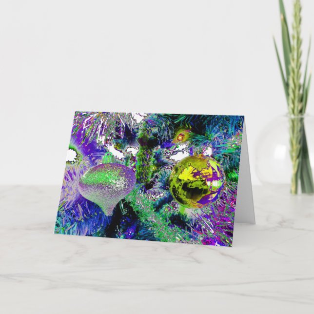 Buenas fiestas tarjeta (Anverso)