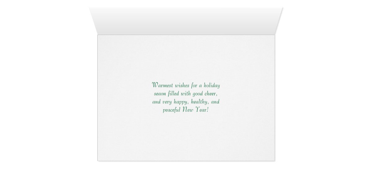 Buenas fiestas - tarjeta de felicitación ejecutiva | Zazzle