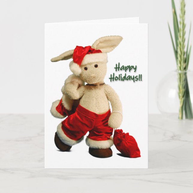 Buenas fiestas tarjeta de Navidad 3 (Anverso)