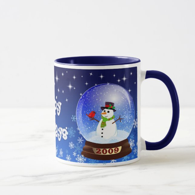 Buenas fiestas - taza 2009 de Snowglobe (Derecha)