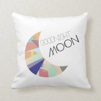 Buenas noches almohada decorativa de la luna