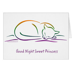 Buenas noches dulce princesa (gato)