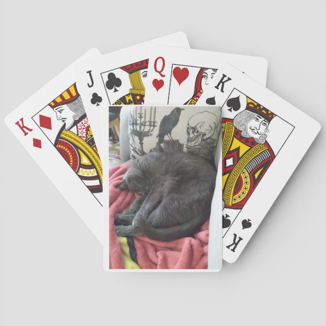 Buenas noches Madame Classic Jugando Cartas (Reverso)