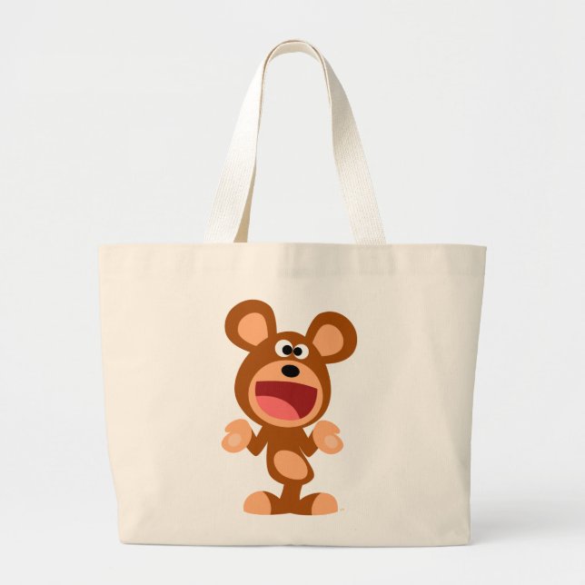 "Bueno..." Bolsa de oso del Personalizado de encog (Frente)