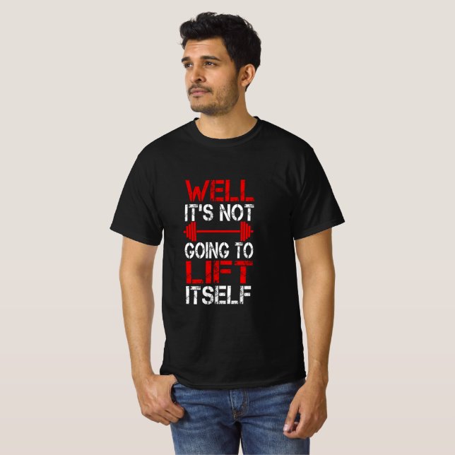 Bueno, no se levantará a sí mismo camiseta (Anverso completo)